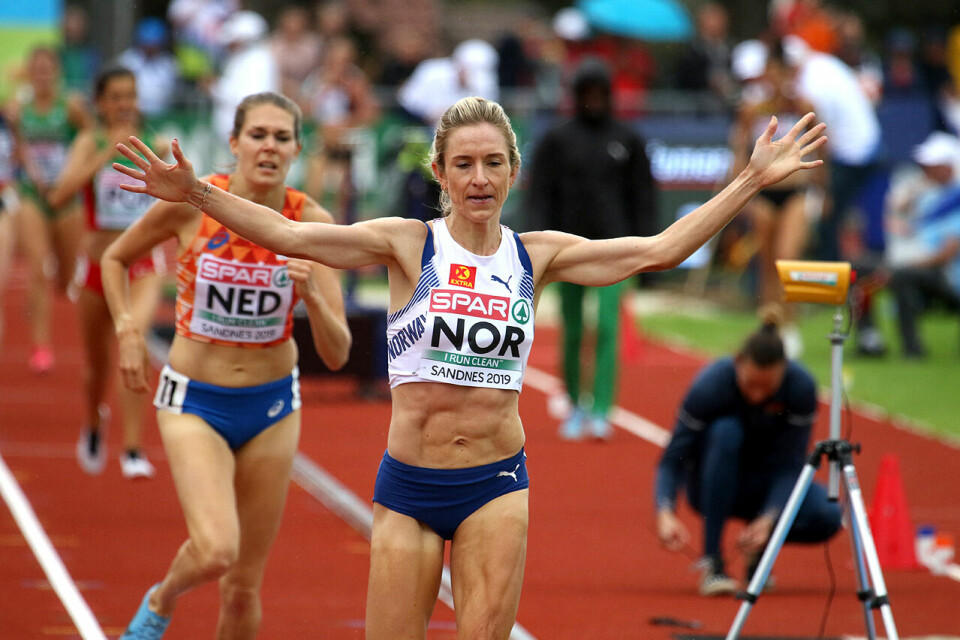 Karoline Bjerkeli Grøvdal vant 3000 meter i lag-EM 3J6A1234.jpg