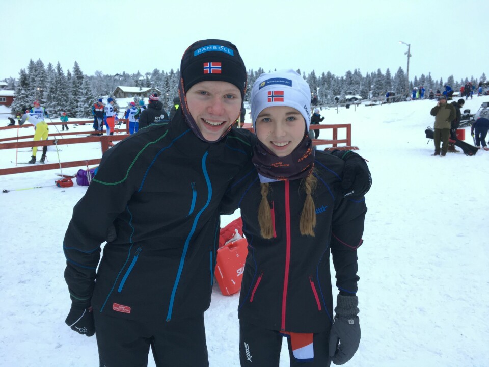 Unge langdistansetalenter - 3 av 4: Emma Kirkeberg Mørk Emma_og_Martin_KLirkeberg_Mørk_vinter.jpg
