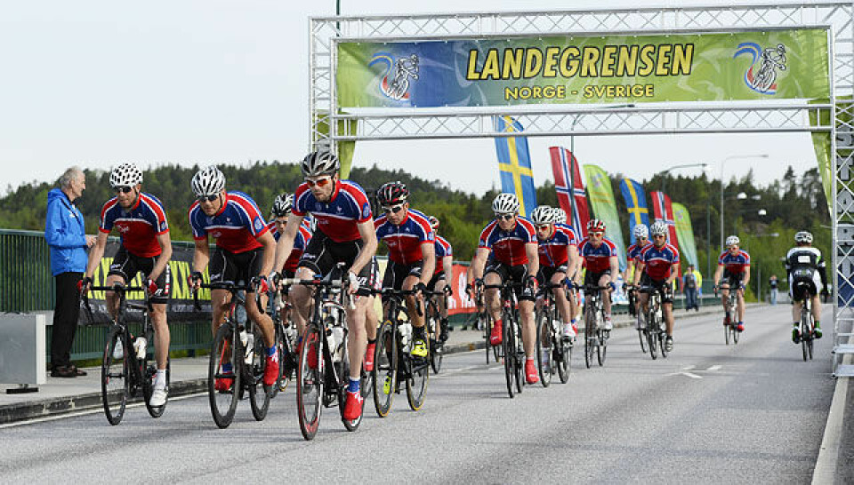 Team Atea vant Landegrensen