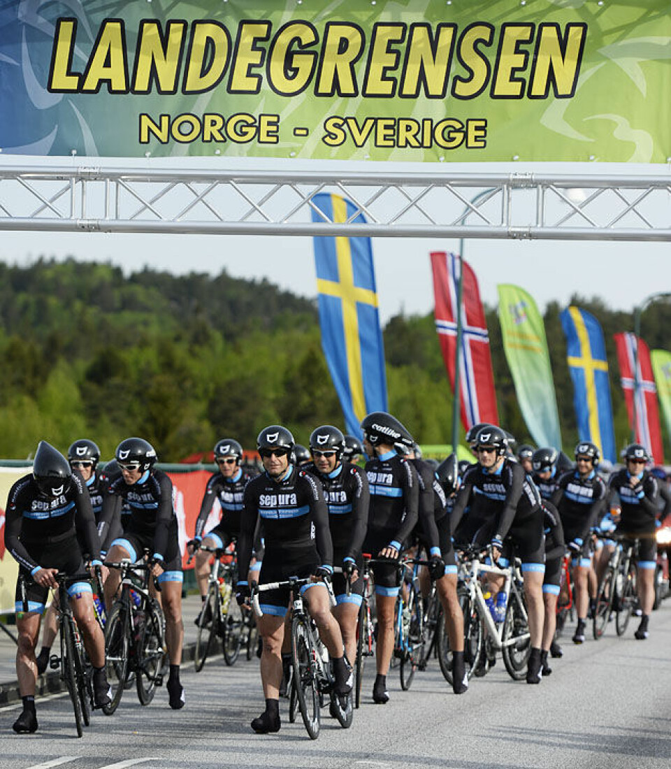 Team Atea vant Landegrensen