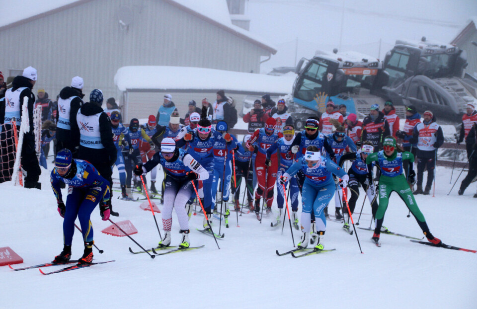 Kjelsås vant NM-stafetten for damer NMd_start.jpg