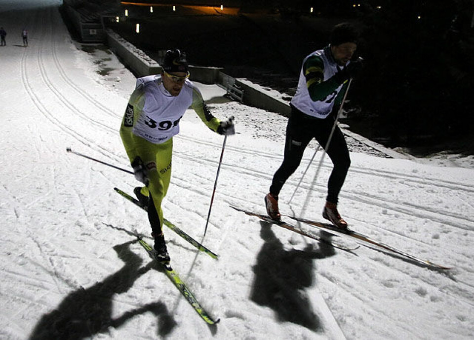 Marit Vala og Arne Post vant OBIK-karusellens første renn som i fjor Arne_Post_jager_i_bakken_IMG_3132.jpg