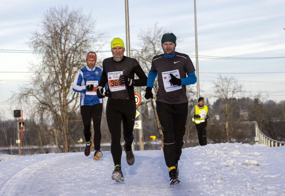 Magnus Salberg og Tone Fløttum løp raskest på 10 km i Vinterkarusellen på Haga Vinterkarusellen - Haga - 4 februar 2023 - 1.jpg