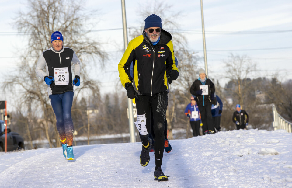 Magnus Salberg og Tone Fløttum løp raskest på 10 km i Vinterkarusellen på Haga Vinterkarusellen - Haga - 4 februar 2023 - 3.jpg