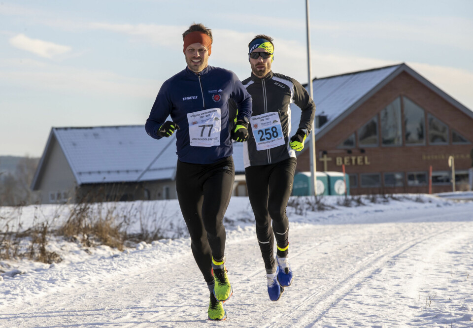 Magnus Salberg og Tone Fløttum løp raskest på 10 km i Vinterkarusellen på Haga Vinterkarusellen - Haga - 4 februar 2023 - 9.jpg