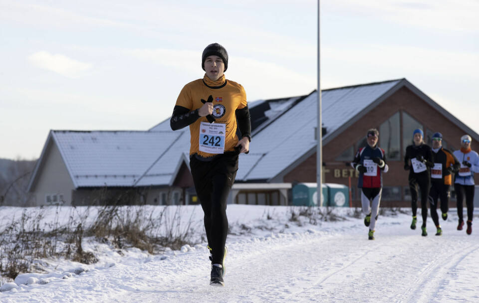 Magnus Salberg og Tone Fløttum løp raskest på 10 km i Vinterkarusellen på Haga Vinterkarusellen - Haga - 4 februar 2023 - 15.jpg