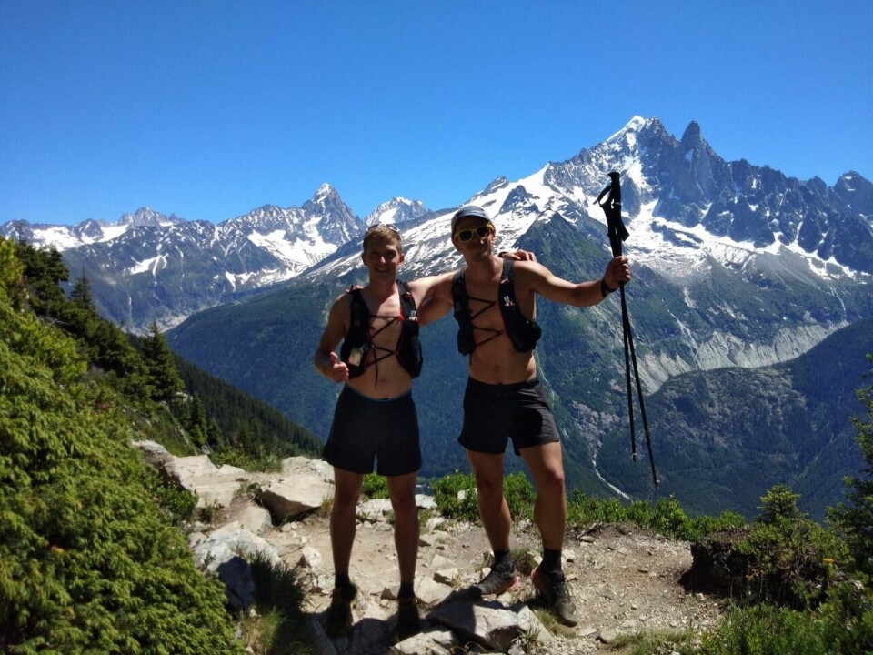 Tommy Haga og Christian Brurås løper Hjørundfjorden rundt - Norges vakreste 100 km Tommy_Haga_Christian_Brurås_Chamonix_2018 (1280x960).jpg