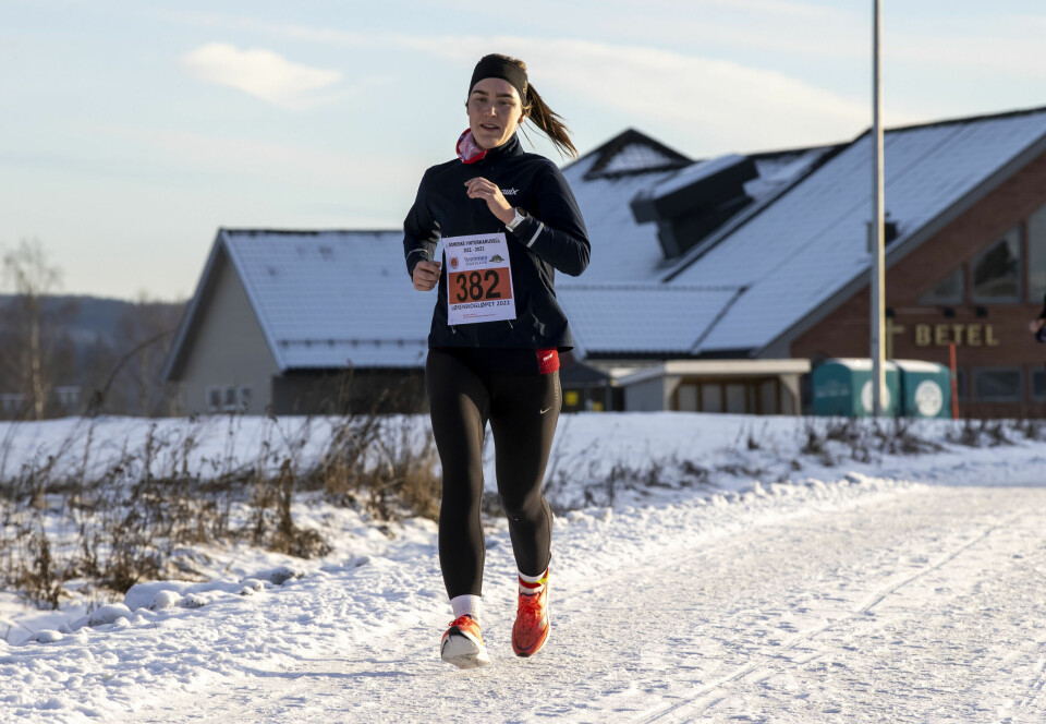 Magnus Salberg og Tone Fløttum løp raskest på 10 km i Vinterkarusellen på Haga Vinterkarusellen - Haga - 4 februar 2023 - 20.jpg