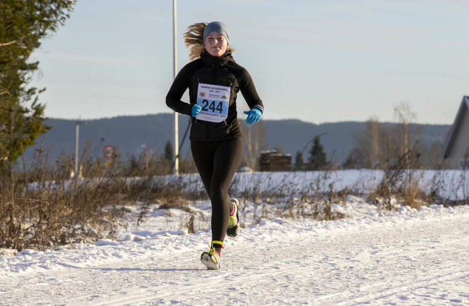 Magnus Salberg og Tone Fløttum løp raskest på 10 km i Vinterkarusellen på Haga Vinterkarusellen - Haga - 4 februar 2023 - 25.jpg