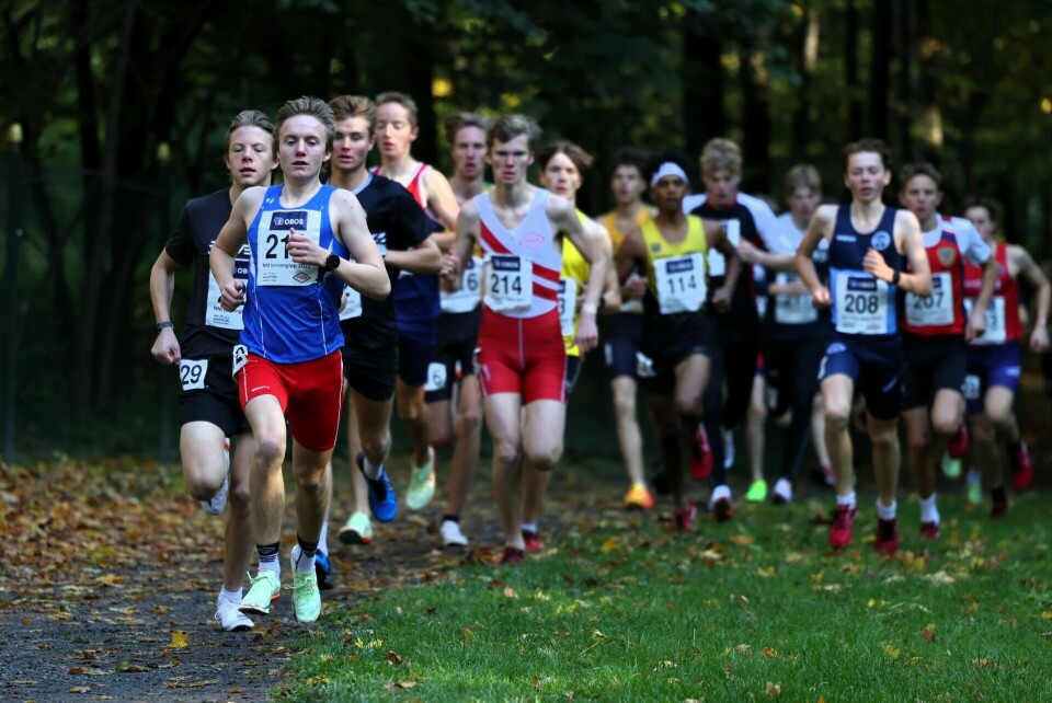 Storfavoritten Magnus Øyen suveren også på 4 km i UM terrengløp Martin Holtet.jpg