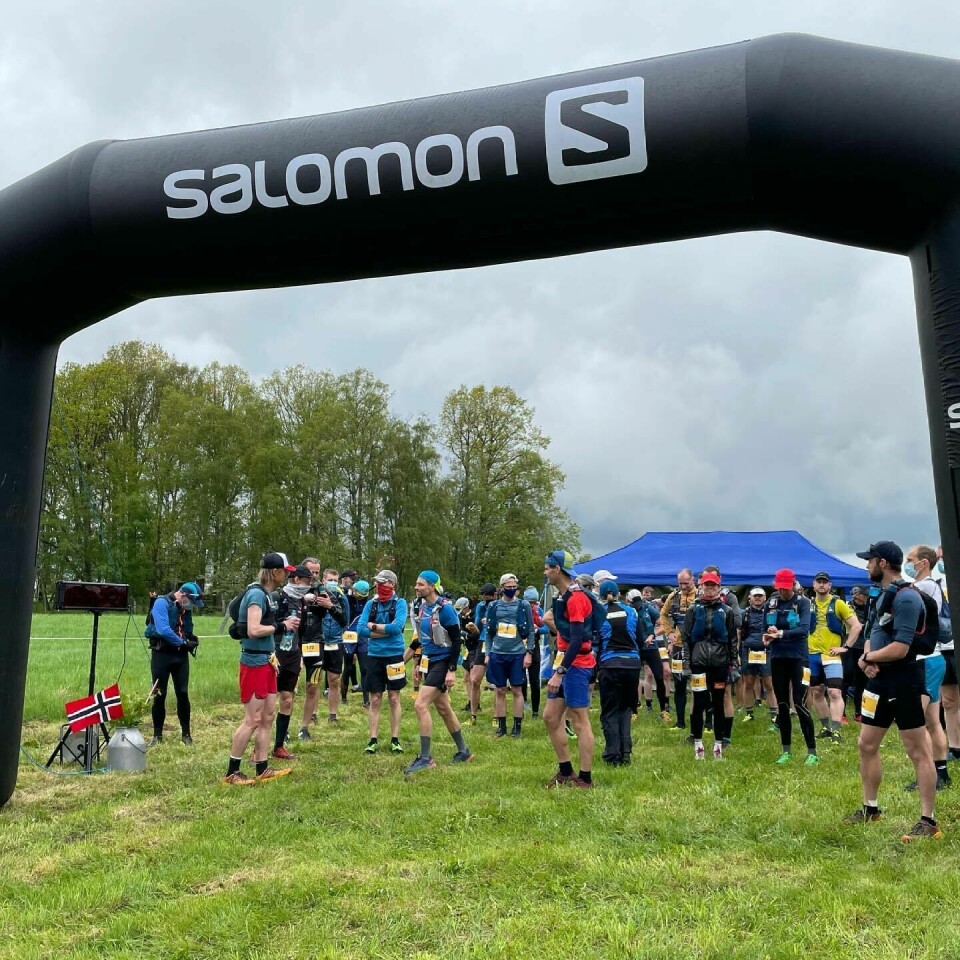 Raske løpstider i årets SMVE 100 miles i Covid-19 tilpasset løype Start_100miles_2.jpg