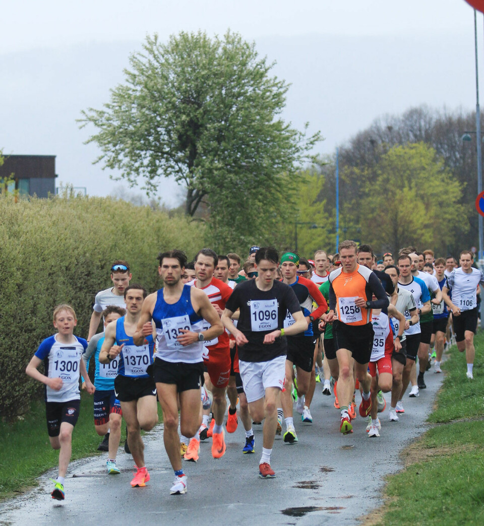 God deltakelse og mange sterke prestasjoner i Tordenskioldsløpet i Trondheim Start-5km.jpg