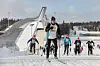 Holmenkollmarsjen 2016 hadde i fjor både start og mål i Holmenkollen på grunn av for lite snø i Sørkedalen. (Foto: Stian Schløsser Møller)
