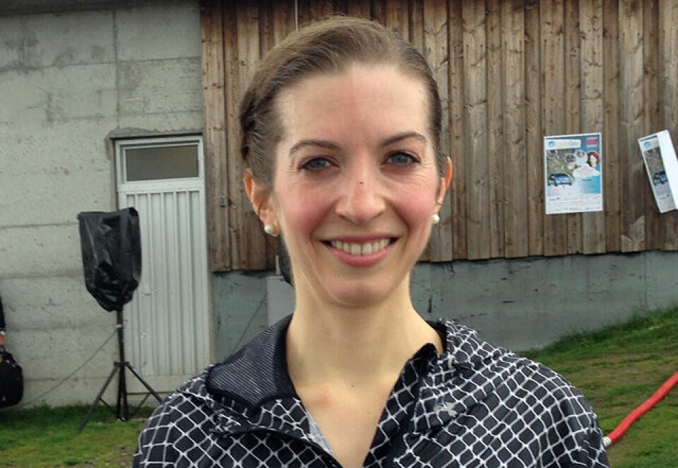 Annie Bersagel kunne smile blidt etter å ha vunni Førde Opp på ny løyperekord. (Foto: Stig Roger Eide) Annie Bersagel kunne smile blidt etter å ha vunni Førde Opp på ny løyperekord. (Foto: Stig Roger Eide)