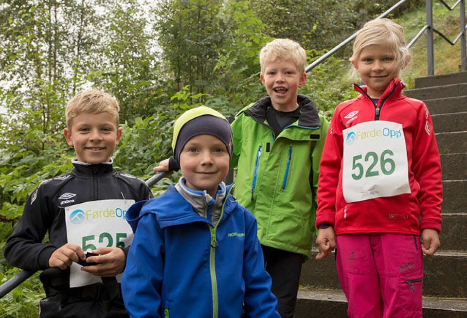 Annie Bersagel og Torstein Tengsareid vann Førde Opp Skuleelevar.jpg