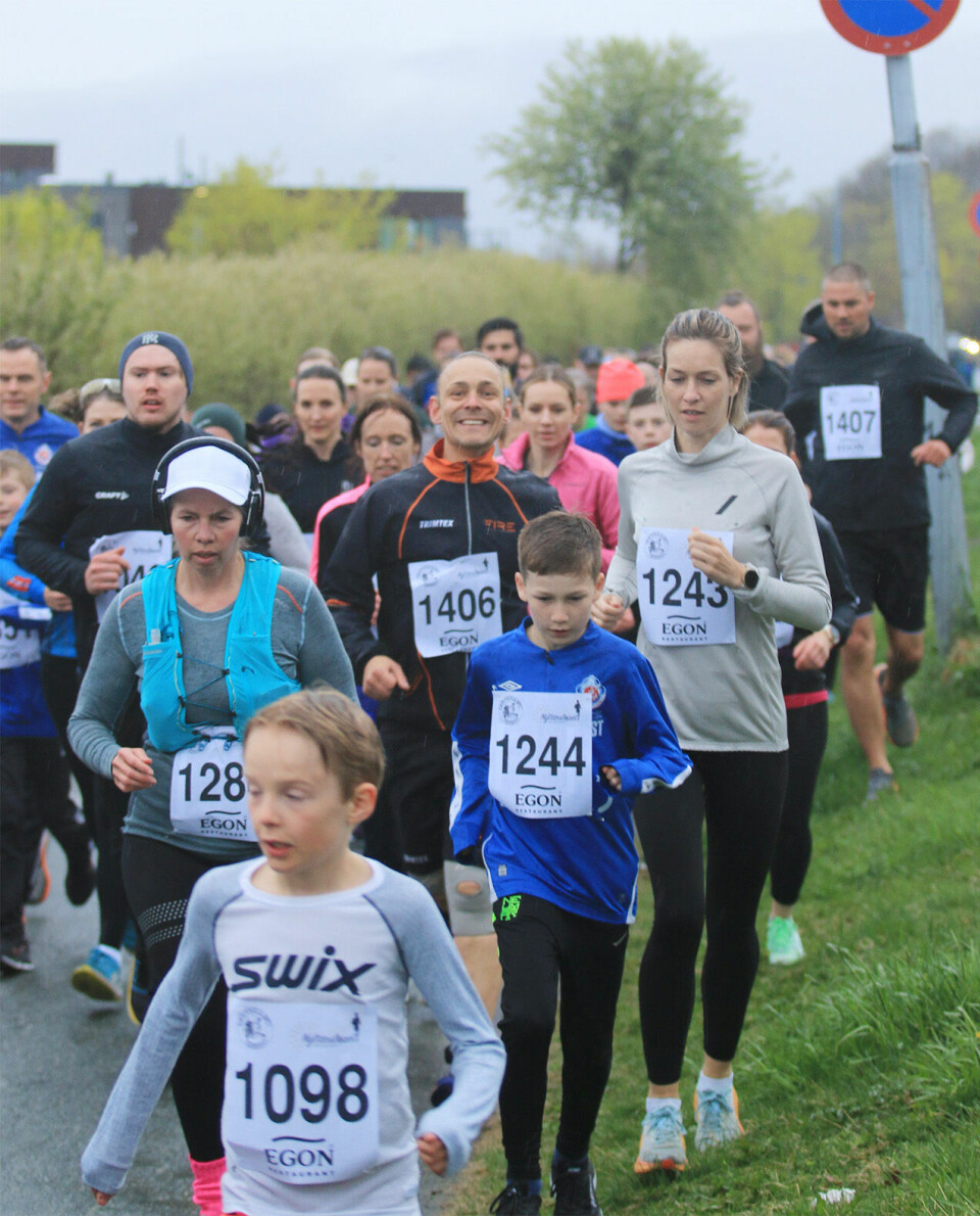 God deltakelse og mange sterke prestasjoner i Tordenskioldsløpet i Trondheim 5km-baktropp.jpg