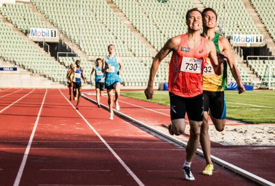 Andreas Roth klarte A-kravet til EM på 800 m Roth-spurt.jpg