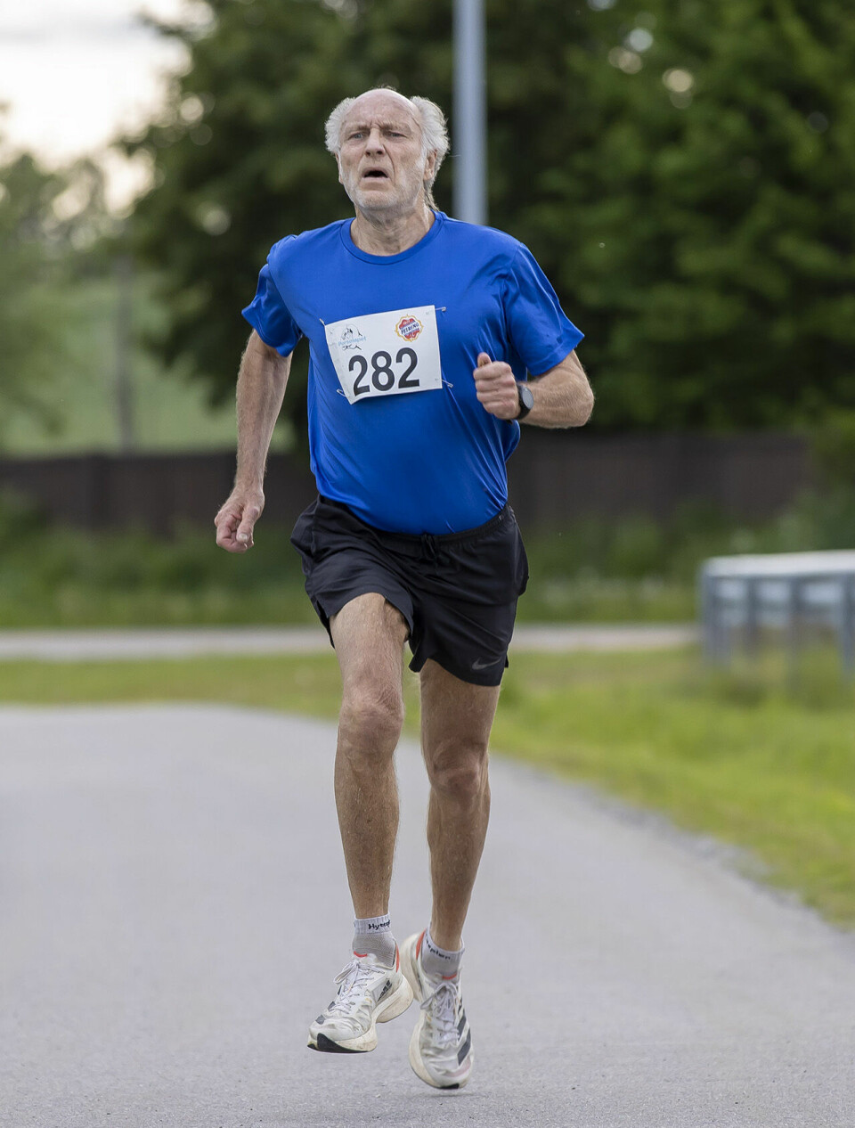 Kjersti Moody og Bojan Blumenstein vant da Perseløpet arrangerte 3 km Rolf-Meek.jpg