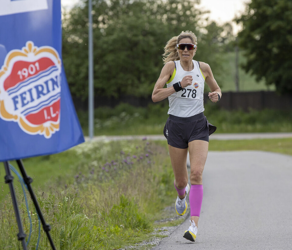 Kjersti Moody og Bojan Blumenstein vant da Perseløpet arrangerte 3 km Dorte_Foss.jpg
