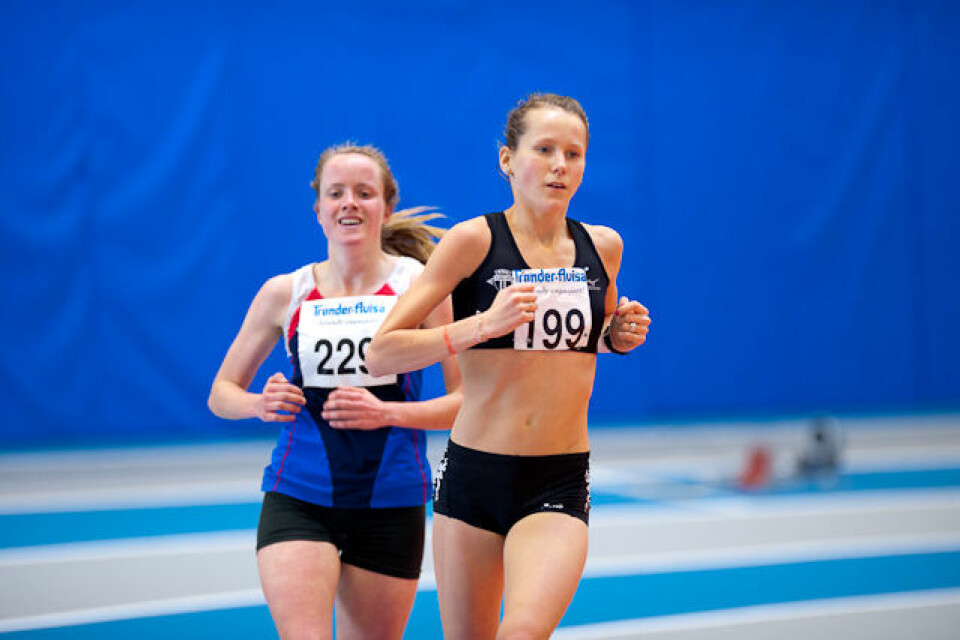 Dobbel Tjalve-triumf på 3000-meter Kristine Helle