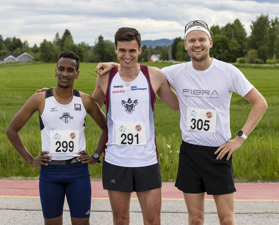 Kjersti Moody og Bojan Blumenstein vant da Perseløpet arrangerte 3 km Herrepallen.jpg