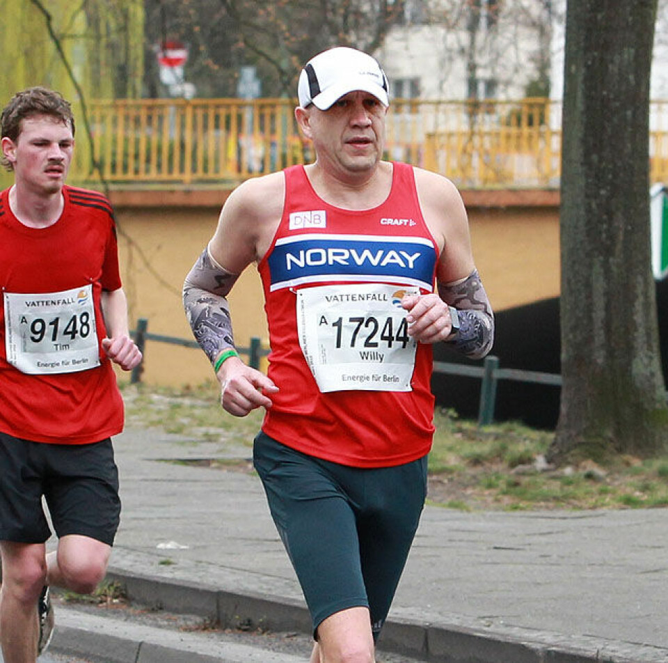296 norske blant 24 697 som fullførte Berlin Halvmaraton - stor bildereportasje! Willy_Postvoll_Haugesund_15km_A20G3477.jpg