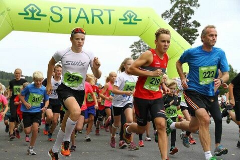 Kodalmila: Håkon Hjemly vant det første terrengløpet Terje_Kongsfjell_Vinner_5km_2014
