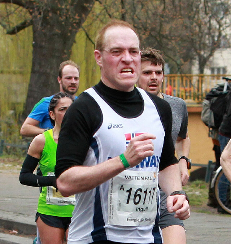 296 norske blant 24 697 som fullførte Berlin Halvmaraton - stor bildereportasje! Ingulf_Nordahl_15km_A20G3398.jpg