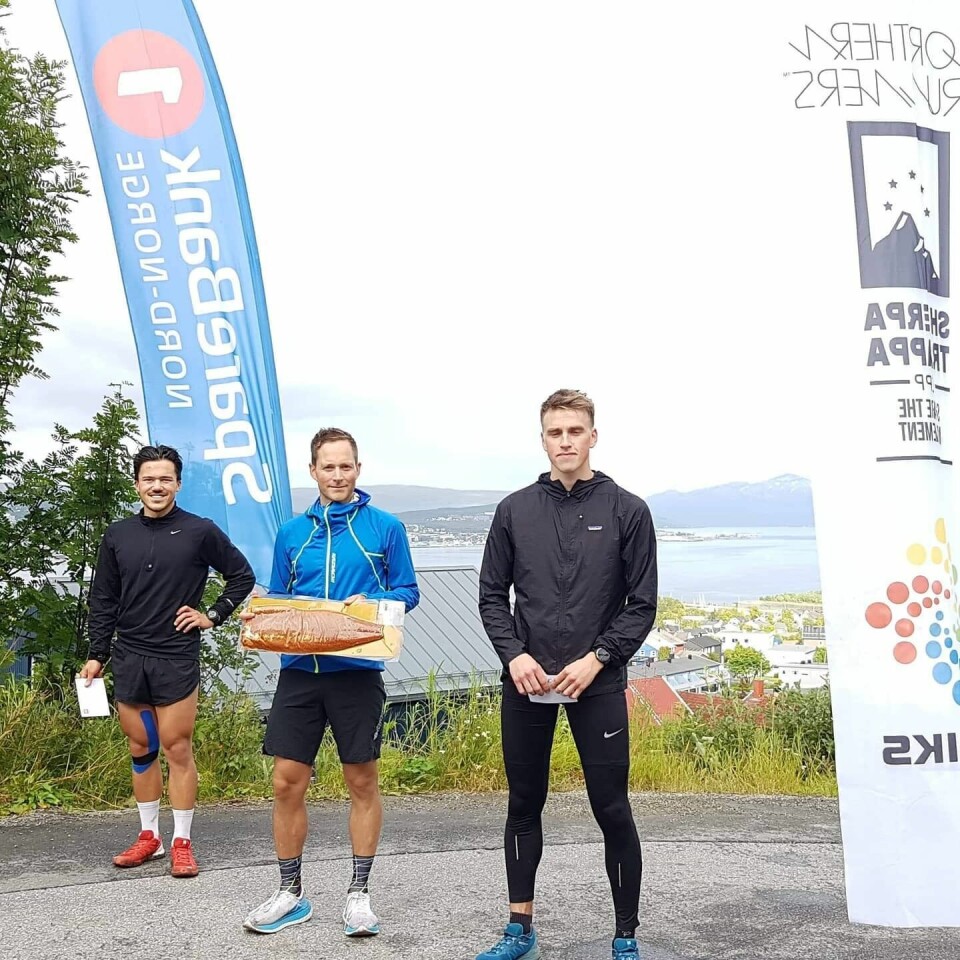 Eirik Haugsnes satte løyperekord i Sherpatrappa Opp Pallen_herrer.jpg
