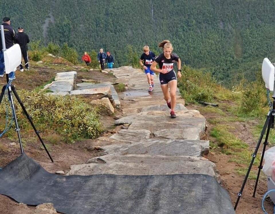 Eirik Haugsnes satte løyperekord i Sherpatrappa Opp Astrid.jpg