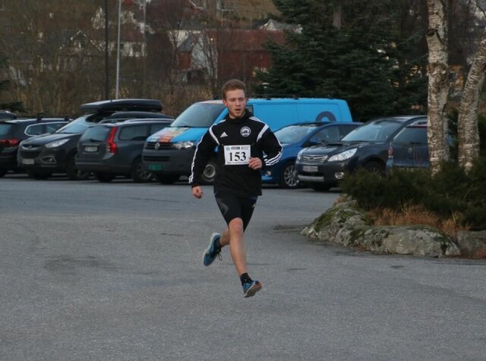 Joachim Tranvåg vant det tredje løpet i Grimstadvatnet rundt 25_Orten_Trovaag_maal.jpg