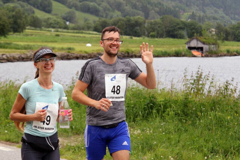 Vivian Kyte og Jens Andreas Melheim vant Jølster Maraton 1P1A7440.jpg