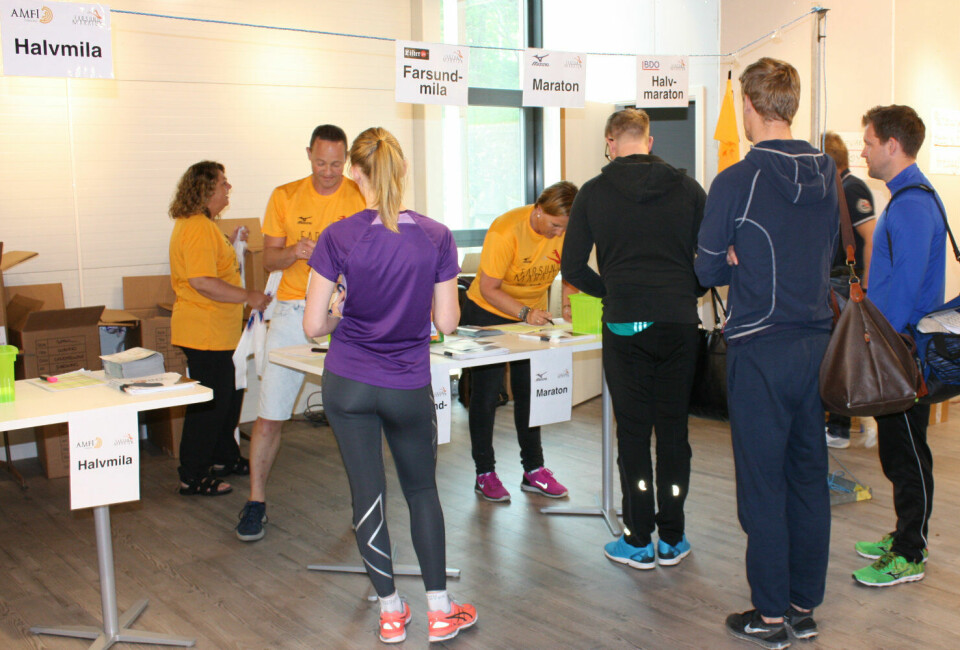 Maratonfest i Farsund for fjerde gang IMG_2603StartnummerAfhentning.jpg
