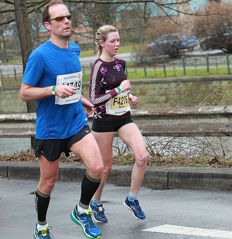 296 norske blant 24 697 som fullførte Berlin Halvmaraton - stor bildereportasje! Marte_Hansen_Sola_16km_A20G3806.jpg