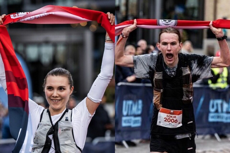 Tromsøværingene Yngvild Kaspersen og Stian Dahl Sommerseth kunne juble for hver sin seier på 50 km i Kullamannen. (Foto fra løpets facebookside) Tromsøværingene Yngvild Kaspersen og Stian Dahl Sommerseth kunne juble for hver sin seier på 50 km i Kullamannen. (Foto fra løpets facebookside)