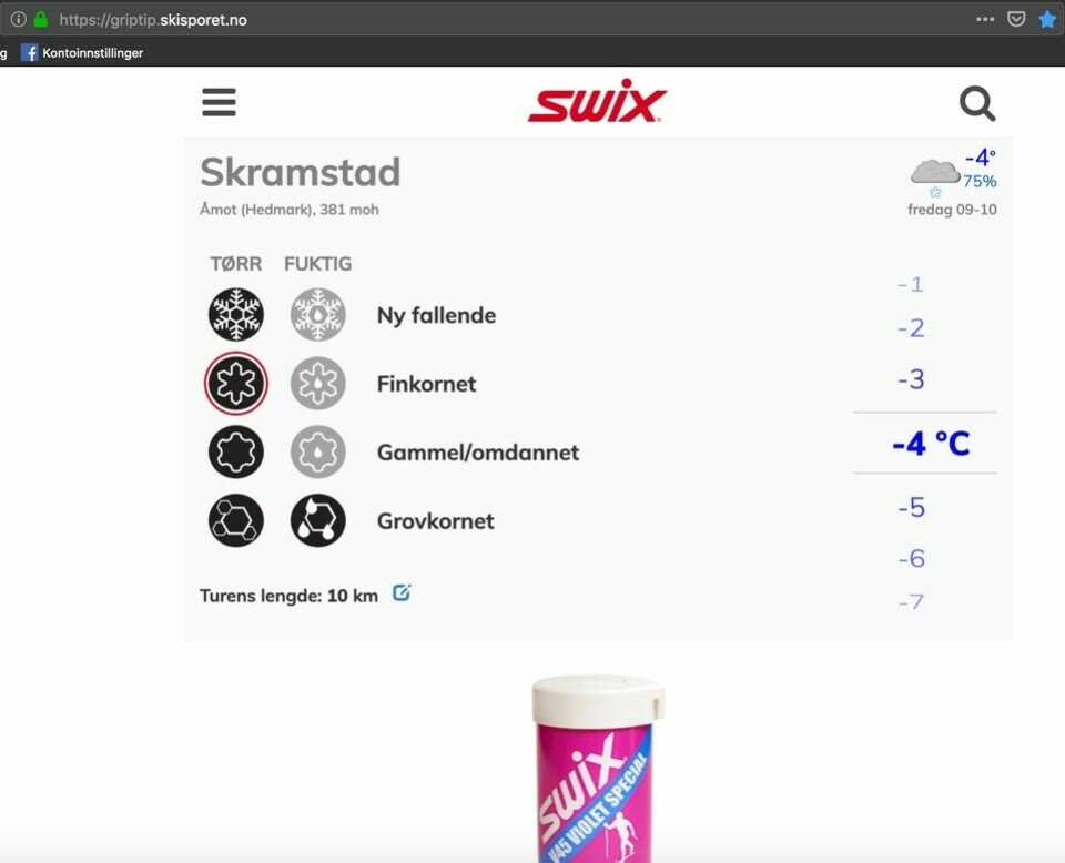 Felleski eller smøreski til Birkebeinerrennet? Swix.jpg