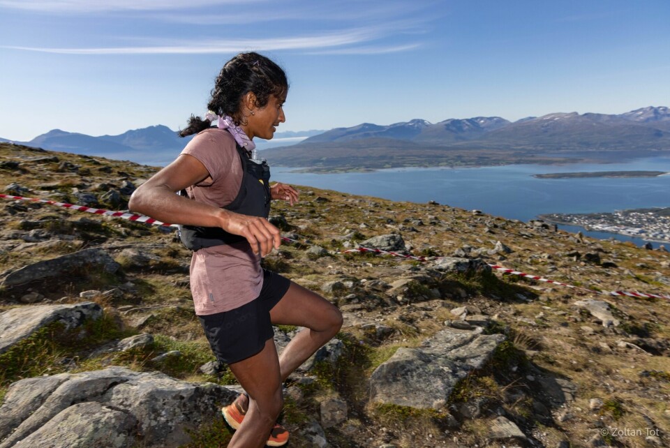 Stian Dahl Sommerseth og Shangave Balendran vant NM terrengultra i Tromsø Shangave Balendran.jpg