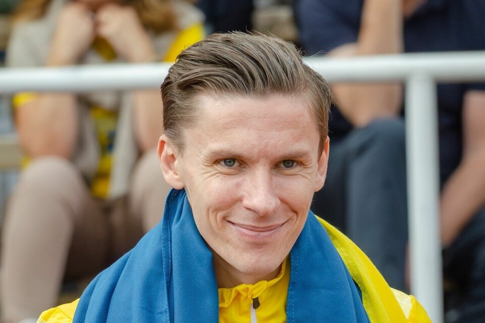 Andreas Almgren under Finnkampen på Stockholm stadion i 2023. (Foto: Wikipedia) Andreas Almgren under Finnkampen på Stockholm stadion i 2023. (Foto: Wikipedia)