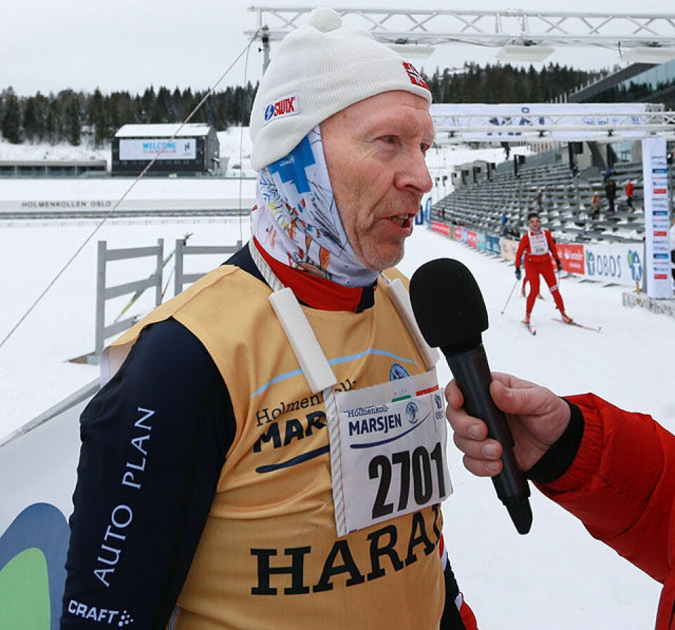 Holmenkollmarsjen: Golberg vant trimdistansen, løper vant 47 km Harald_Helmersmo_alle_ganger_AZ3T6372.jpg