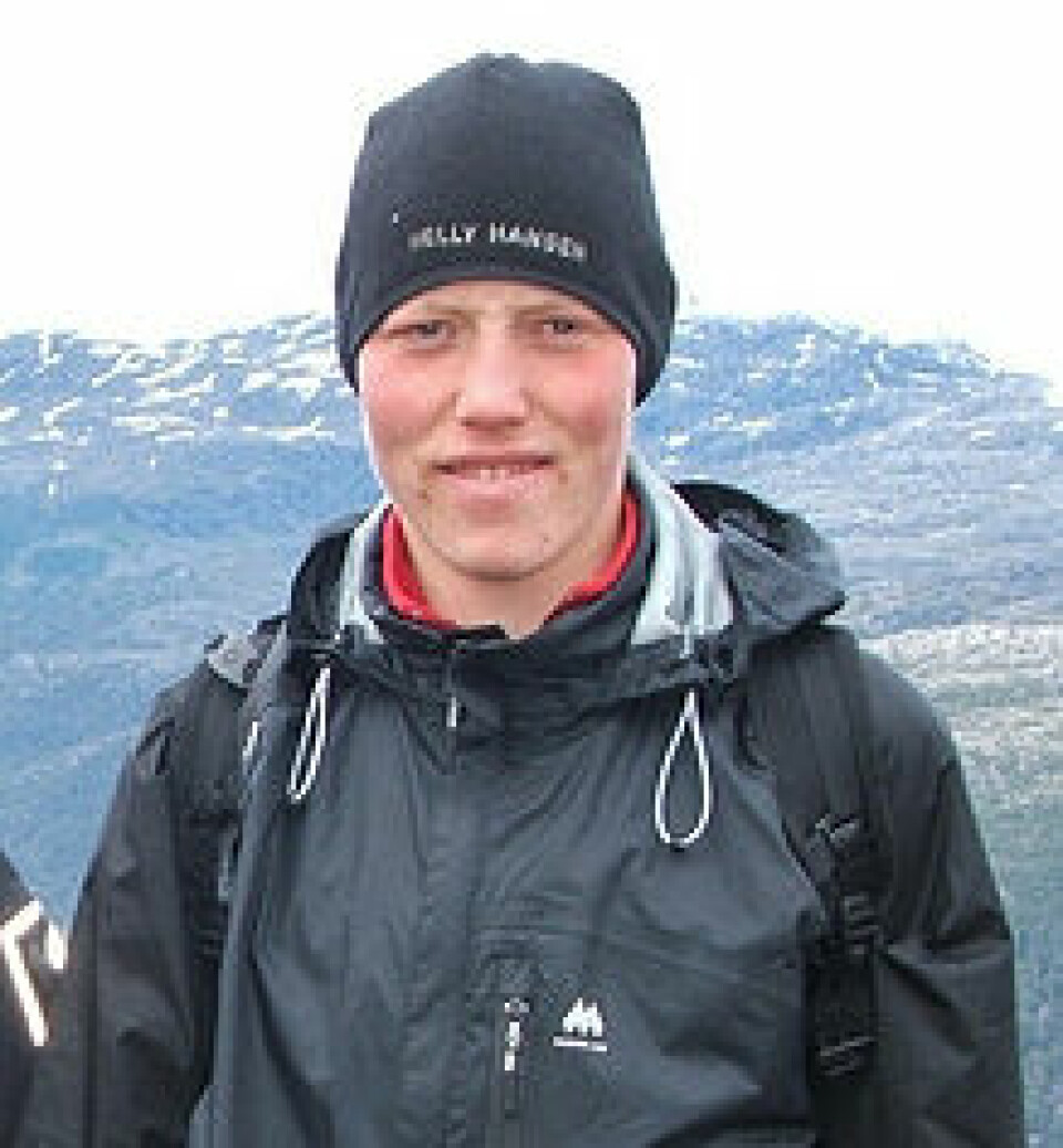 18-åring nr 2 i Langfoss Opp! Vegard_Bergane_ingress