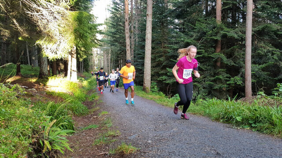 Ingrid Festø med ny løyperekord i Blodslitet i Ålesund Malene_Vold
