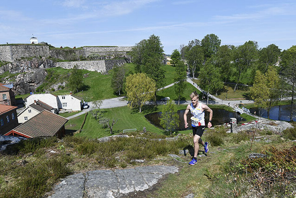 Vinner av Grenseløpet 2017 ble Thomas Natvig Årstad på 22:47. (Alle foto: Bjørn Johannessen) Vinner av Grenseløpet 2017 ble Thomas Natvig Årstad på 22:47. (Alle foto: Bjørn Johannessen)