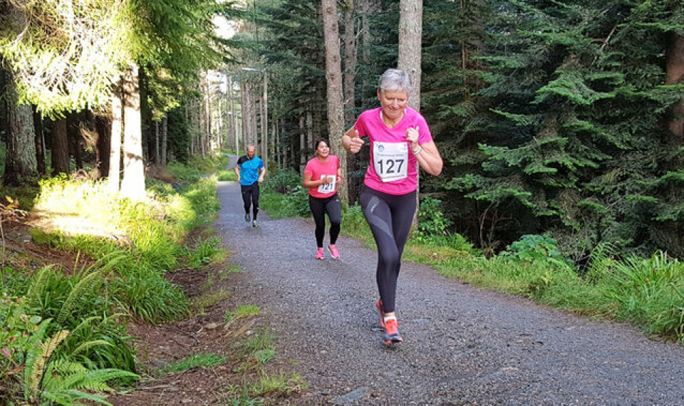 Ingrid Festø med ny løyperekord i Blodslitet i Ålesund Oddfrid_Liaskar