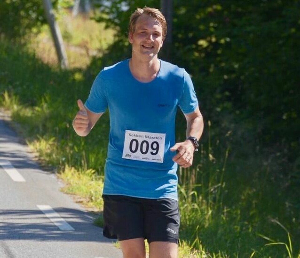 Økende popularitet for Sekken Maraton Habbestad, Sindre Andal