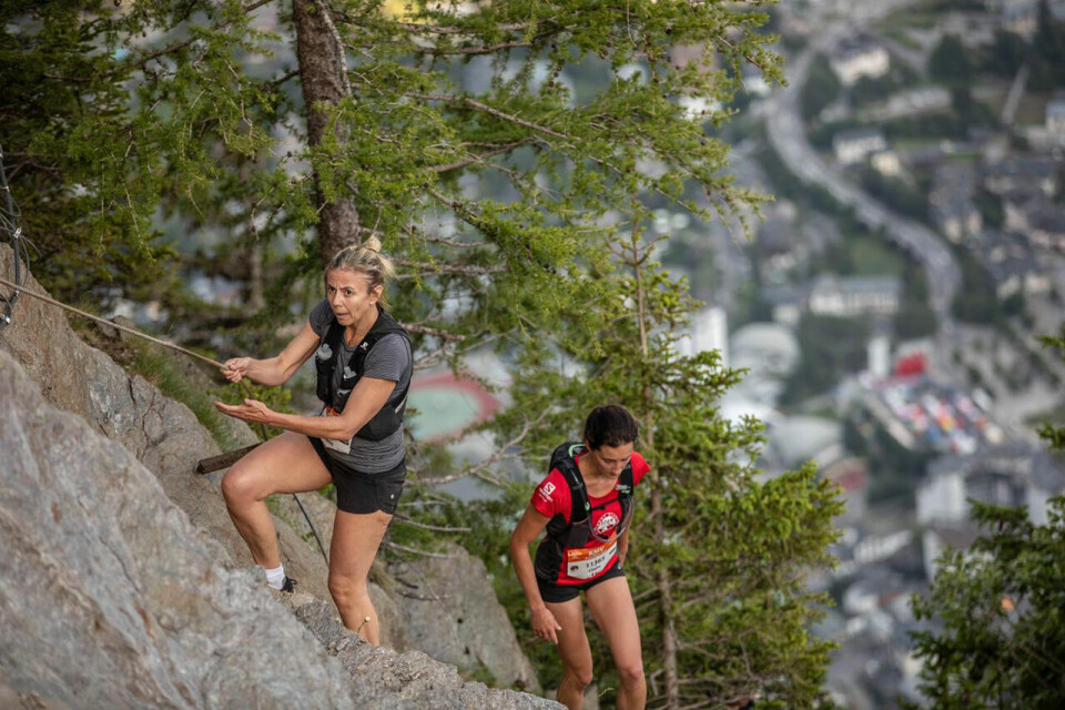 Pallplass til Trond Sundby og Christian Prestegård på KM Vertikal i Chamonix KM-vertikal-foto-arrangor.jpg