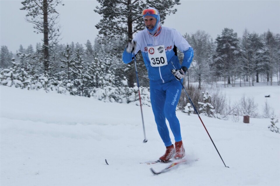 Jan Kristian Haugnæss mot mål i Trysil-Knut-rennet i 2019. Jan Kristian Haugnæss mot mål i Trysil-Knut-rennet i 2019.