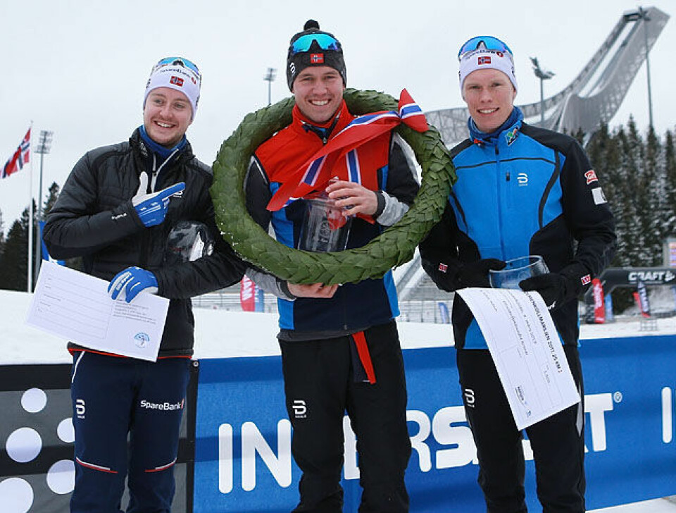 Holmenkollmarsjen: Golberg vant trimdistansen, løper vant 47 km Pall_menn_25km_AZ3T6232.jpg