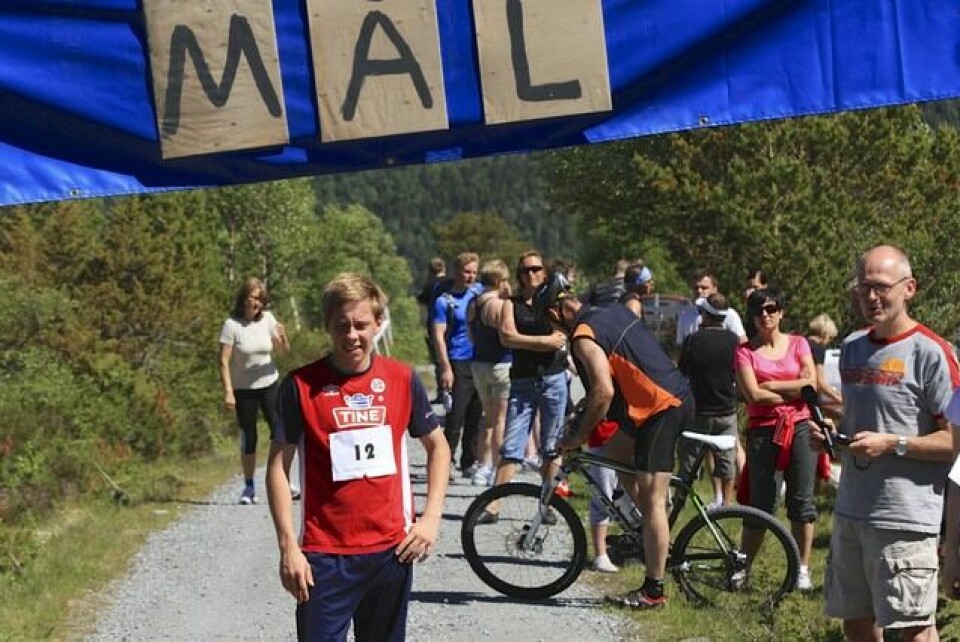 Robin Jørgensen vant Opp på Bruna