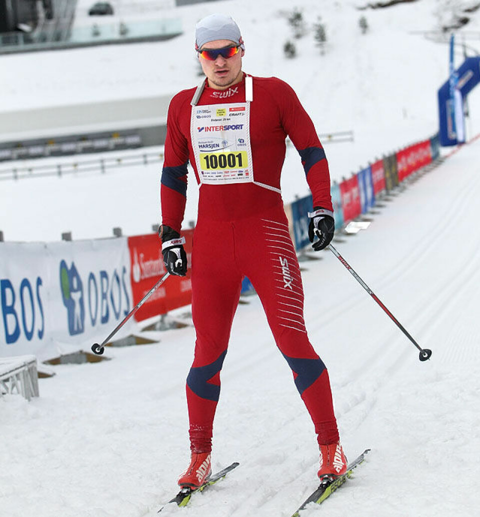Holmenkollmarsjen: Golberg vant trimdistansen, løper vant 47 km 25km_nr4_mot_maal_Lars_Steinar_HefreA20G8551.jpg