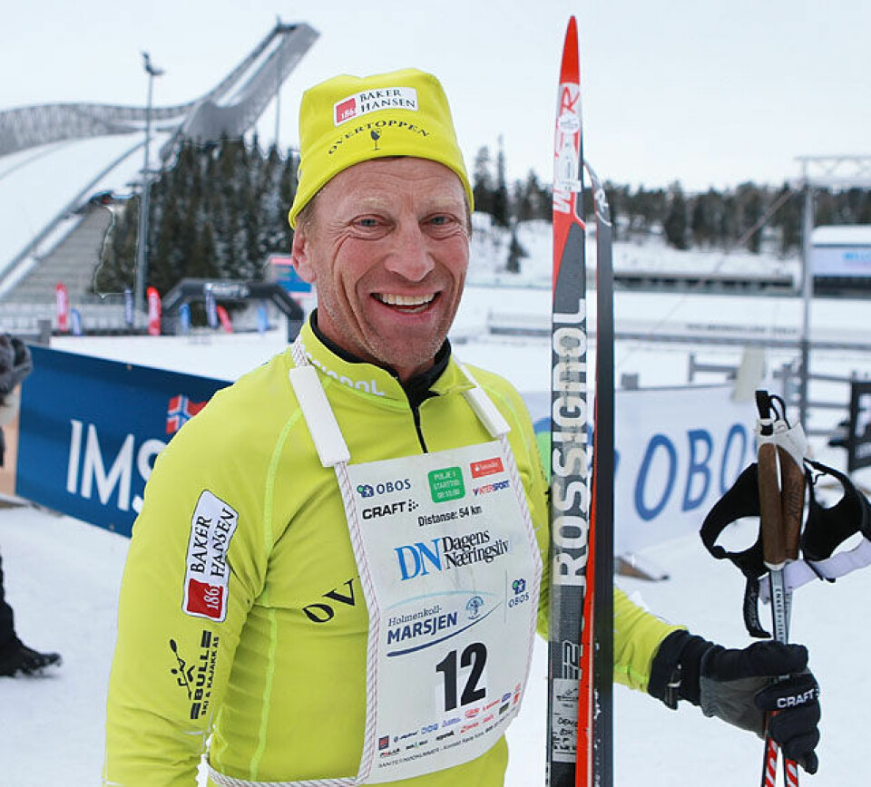 Holmenkollmarsjen: Golberg vant trimdistansen, løper vant 47 km Knut_Beck_Engebretsen_vinner_55-59aar_AZ3T6214.jpg